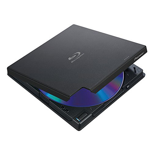 【中古】 ブラック_UHDBD 再生対応_単品 Pioneer パイオニア Ultra HD Blu-ray 再生対応 USB3.0 クラムシェル型ポータブルブルーレイドラ