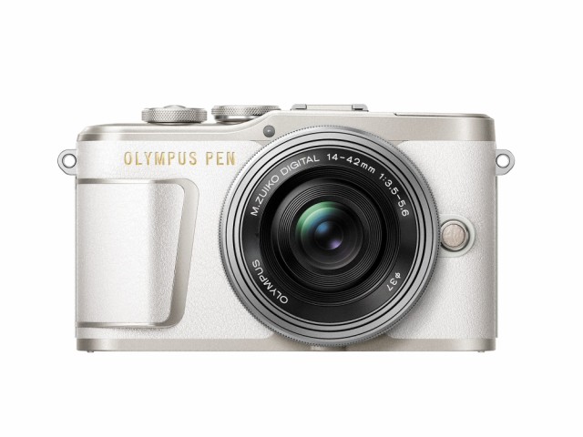 【中古】 ホワイト_レンズキット_本体のみ OLYMPUS ミラーレス一眼カメラ PEN E-PL9 レンズキット ホワイト