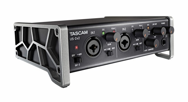 【中古】 TASCAM USBオーディオインターフェース US-2x2-CU