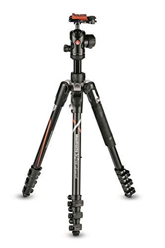 【中古】 小_アルミ レバーロック マンフロット(Manfrotto) 三脚 Befreeアドバンス アルミ 4段 自由雲台 レバーロック式L三脚キット ソニ