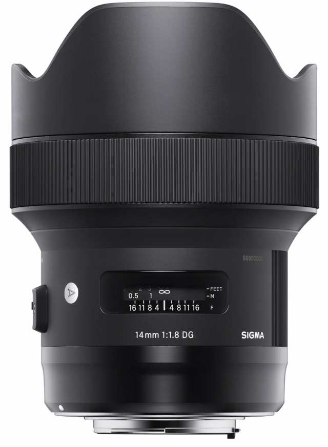 【中古】 ソニーE用 SIGMA シグマ Sony Eマウント レンズ 14mm F1.8 DG HSM 単焦点 広角 星 フルサイズ Art ミラーレス 専用