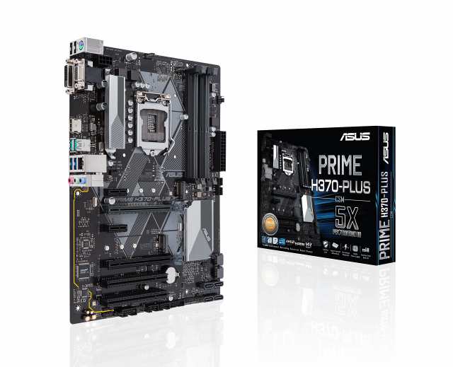 【中古】 ASUSTek Intel H370 搭載 マザーボード LGA1151対応 H370M-PLUS 【mATX】