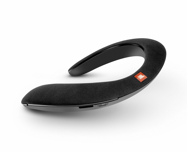 【中古】 ブラック_本体のみ JBL SoundGear ウェアラブルネックスピーカー Bluetooth/apt-X対応/31mm径スピーカー4基搭載 ブラック JBLSO