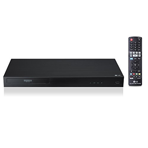 【中古】 3) 4K再生、Wi-Fi、YouTube/Netflix再生 LG 4K Ultra HD ブルーレイプレーヤー 4Kアップコンバート HDR10対応 Dolby Vision対応