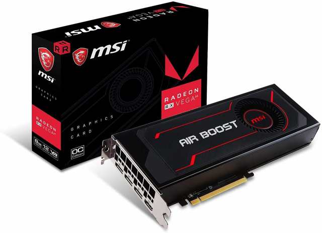 【中古】 MSI Radeon RX Vega 64 Air Boost 8G OC グラフィックスボード VD6646