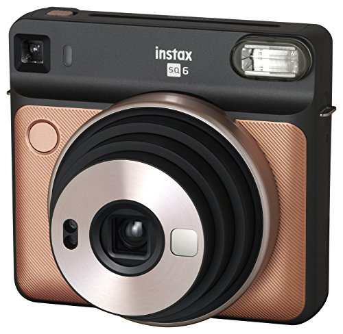 【中古】 ブラッシュゴールド_本体のみ 富士フイルム(FUJIFILM) チェキ SQUARE SQ6 ブラッシュゴールド INS SQ 6 BLUSH GOLD