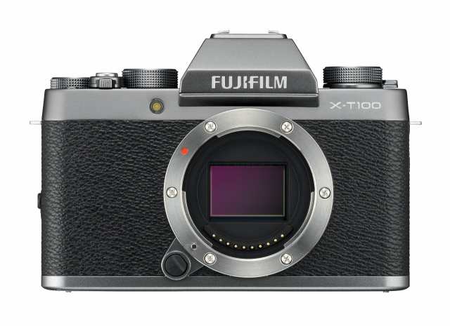 【中古】 ダークシルバー_ボディ_本体のみ FUJIFILM ミラーレス一眼 X-T100ダークシルバー X-T100-DS