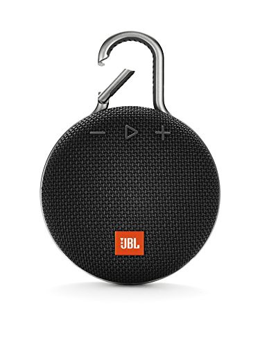 【中古】 ブラック JBL CLIP3 Bluetoothスピーカー IPX7防水/パッシブラジエーター搭載/ポータブル/カラビナ付 ブラック JBLCLIP3BLK