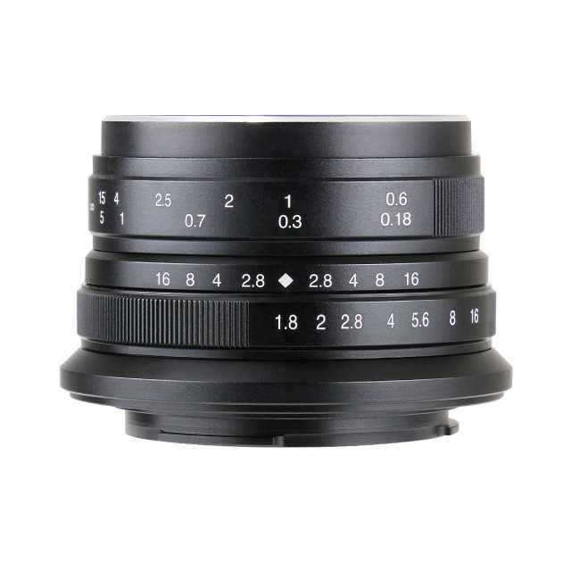 【中古】 フジフイルムXマウント_ブラック 七工匠 7artisans 25FXB 25mm F1.8 Xマウント 富士フイルムX レンズ