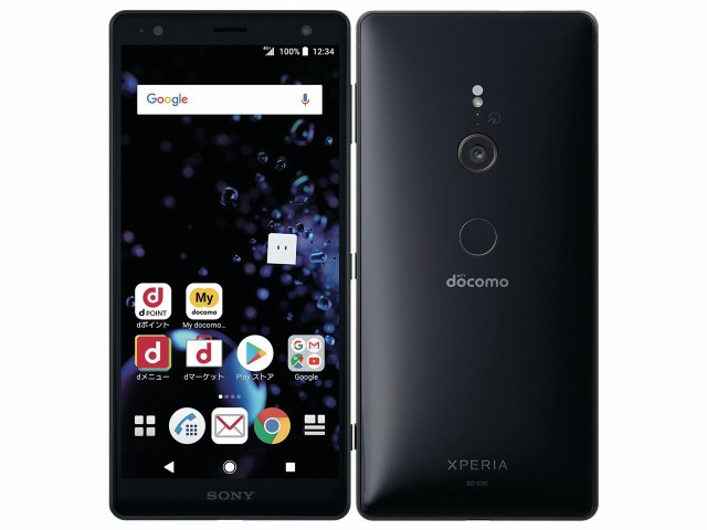 【中古】 SONY(ソニー) Xperia XZ2 64GB リキッドブラック SO-03K docomoロック解除SIMフリー