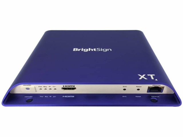 【中古】 BrightSign 標準I/Oプレーヤー 4K ドルビービジョン HDプレーヤー (XT244)