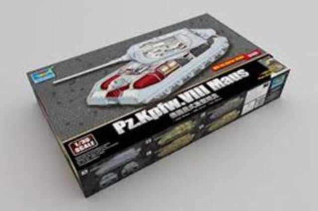 【中古】 トランペッター 1/35 ドイツ軍 8号戦車 マウス プラモデル 09541