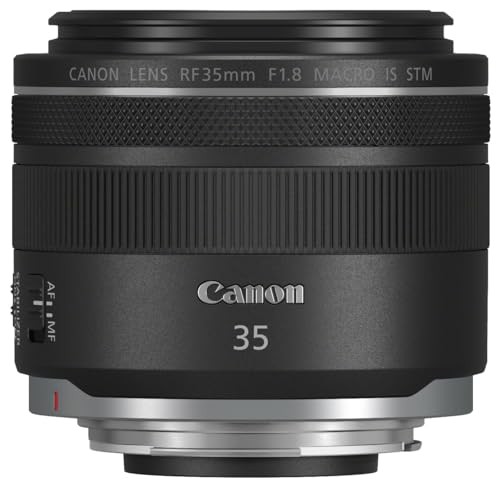 【中古】 Canon 単焦点広角レンズ RF35mm F1.8 マクロ IS STM EOSR対応 RF3518MISSTM