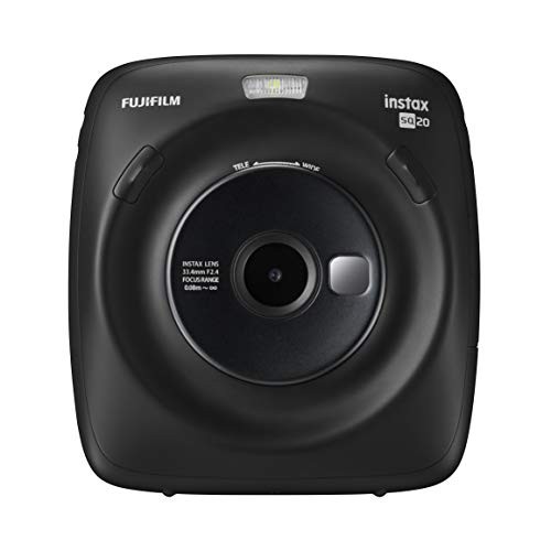 【中古】 マットブラック_本体 富士フイルム(FUJIFILM) ハイブリッドインスタントカメラ instax SQUARE SQ20 マットブラック INS SQ 20 B