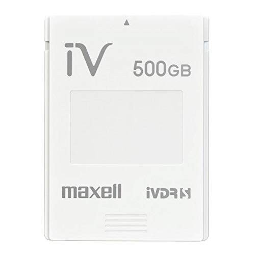 【中古】 マクセル iVDR-S規格対応リムーバブル・ハードディスク 500GB簡易包装パック ホワイトmaxell カセットハードディスク「iV（アイ