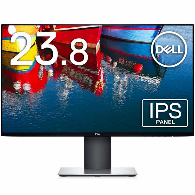 【中古】 Dell U2419H 23.8インチ モニター (間無輝点交換/フルHD/IPS非光沢/DP，HDMI/縦横回転，高さ調整/Rec.709 99%)