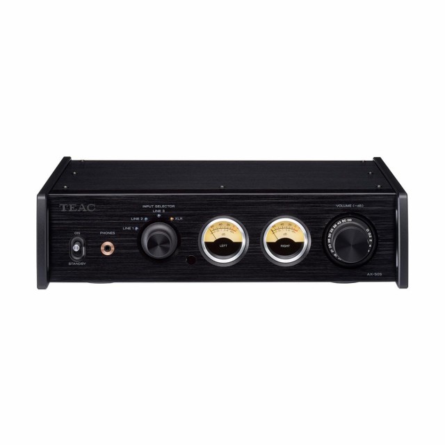 【中古】 ブラック TEAC(ティアック) AX-505-B プリメインアンプ XLRバランス入力搭載 ブラック