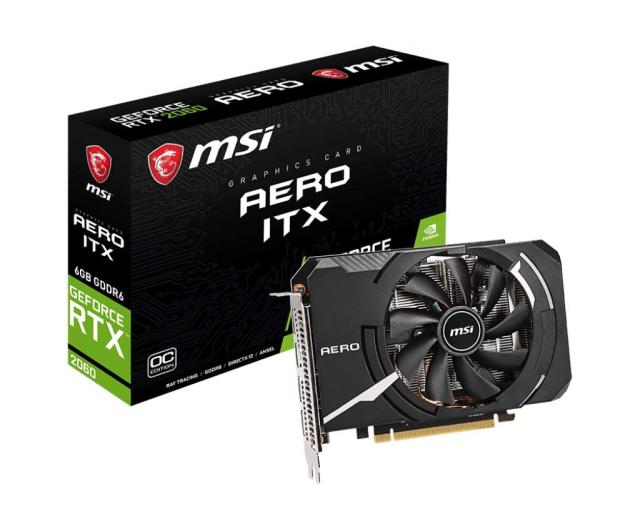 【中古】 RTX 2060 AERO ITX 6G OC MSI GeForce RTX 2060 AERO ITX 6G OC グラフィックスカード [国内正規流通品]の通販は