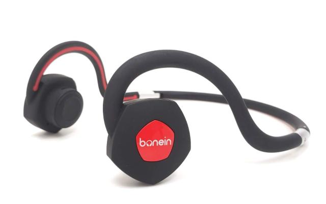 【中古】 ブラック 骨伝導 イヤホン bluetooth ヘッドホン 音質 人気 耳掛け 両耳 マイク付き 骨伝導ワイヤレスイヤホン ヘッドフォン【12時間稼動.軽量で折りたたみOK.IP55の防滴防塵.TVで話題】[bonein日本公式] ワイヤレス 耳をふさがない 防水 プレゼント 父の日 BN-702 (の通販は