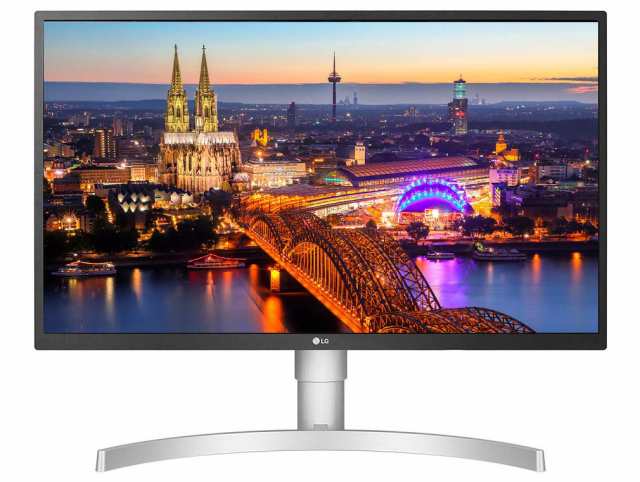 【中古】 LG 27UL550-W 27型 4K 液晶ディスプレイ HDR対応