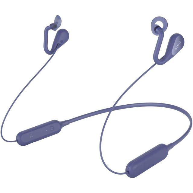 【中古】 ブルー ソニー ワイヤレスオープンイヤーステレオイヤホン SBH82D : Bluetooth/ながら聴き/NFC対応/マイク・操作ボタン付 2019年モデル ブルー SBH82D Lの通販は