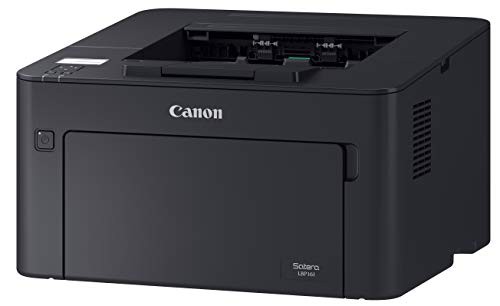 【中古】 毎分27枚プリント 接続方法:有線LAN、USBケーブル Canon A4モノクロレーザープリンター Satera LBP161 有線LAN/USB接続