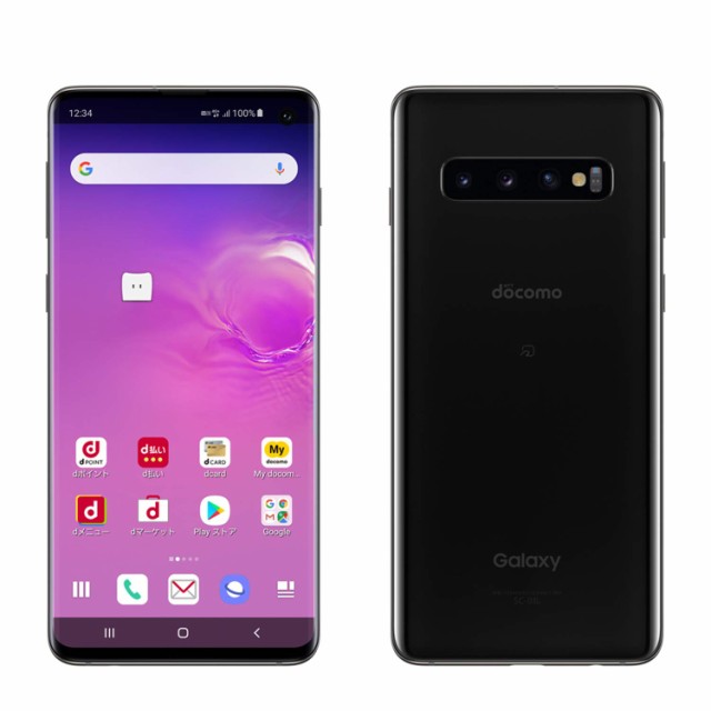 【中古】 Galaxy S10 SC-03L Prism Black SIMフリー