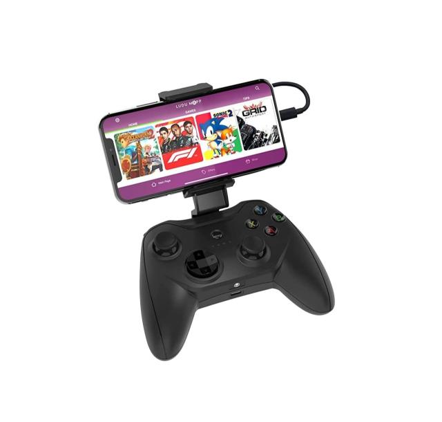 【中古】 Rotor Riot MFi認証 ゲームパッド コントローラー iOS iPhone用 - 有線 L3 + R3ボタン付き 給電 パススルー充電 改良型8方向十字キー 新設計ゼロGモバイルデバイス iOSの通販は 15,641円