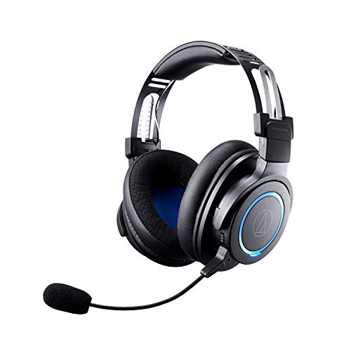 【中古】 ブラック_ワイヤレス_単品 オーディオテクニカ ATH-G1WL ワイヤレスゲーミングヘッドセット / 密閉型 / 2.4 GHz帯ワイヤレス / USB送信機 / バーチャルサラウンドモード搭載 / 軽量メタルヘッドバンド / 最大15時間連続使用 / 取り外しマイク / Immerse対応 /PC専用/
