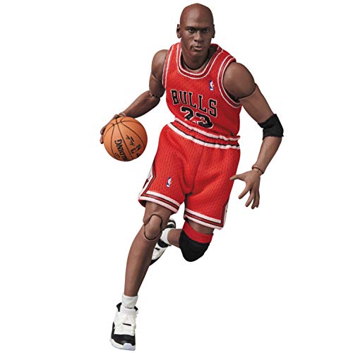 【中古】 単品 MAFEX マフェックス No.100 Michael Jordan Chicago Bulls 全高約165mm 塗装済み アクションフィギュアの通販は