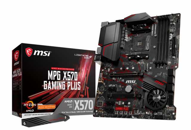 【中古】 単品 MSI MPG X570 GAMING PLUS ATX マザーボード [AMD X570チップセット搭載] MB4782