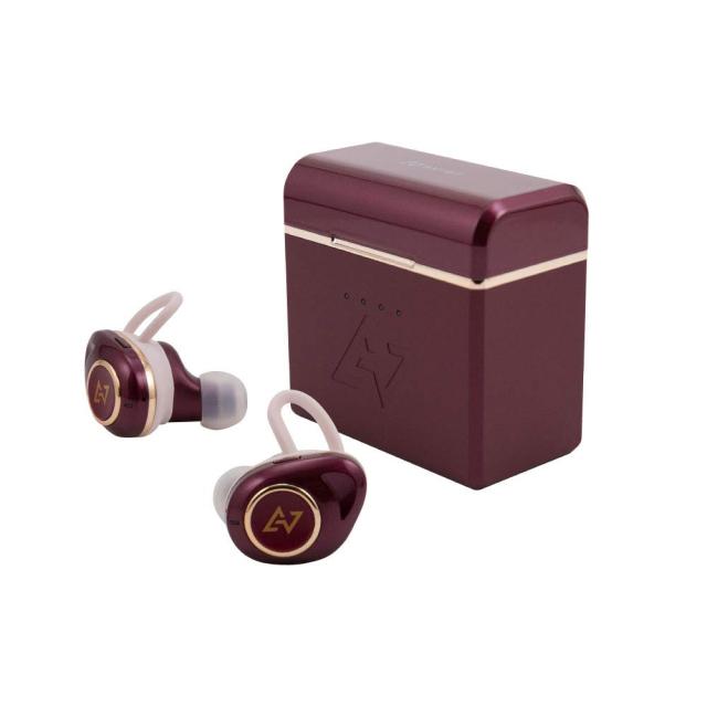【中古】 Dark Rouge AVIOT TE-D01d mk2トゥルーワイヤレスイヤホン 完全ワイヤレス Bluetoothイヤホン (Dark Rouge)の通販は