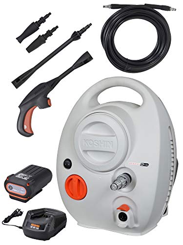 中古】 2)36V 2.5Ah_単品 工進(KOSHIN) 36V 2.5Ah 充電式 高圧 洗浄機  