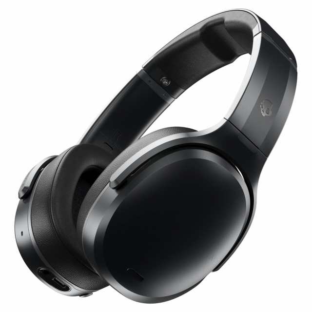 【中古】 BLACK/BLACK/GRAY Skullcandy スカルキャンディ CRUSHER ANC ノイズキャンセリング 振動機能付き aptXHD採用 Bluetooth ワイヤ