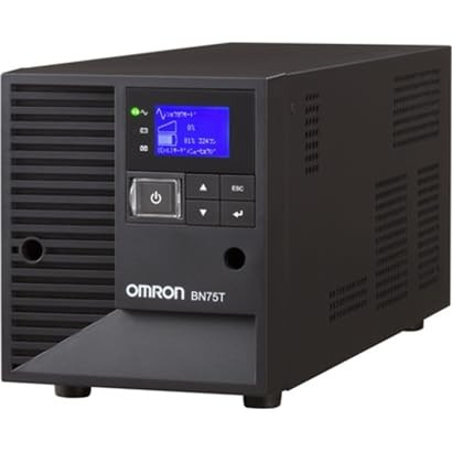 【中古】 オムロン(OMRON) ソーシアルソリューションズ BN75T 無停電電源装置 ラインインタラクティブ/750VA/680W/据置型