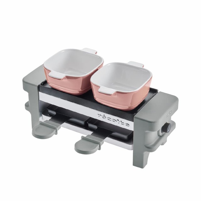 【中古】 01：グレー レコルト ラクレット＆フォンデュメーカー メルト recolte Raclette and Fondue Maker Melt (01：グレー)