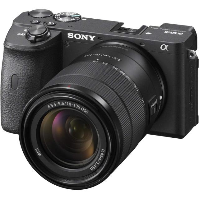 【中古】 高倍率ズームレンズキット ソニー SONY ミラーレス一眼 α6600M 高倍率ズームレンズキット E 18-135mm F3.5-5.6 OSS SEL18135 ブラック ILCE-6600Mの通販は