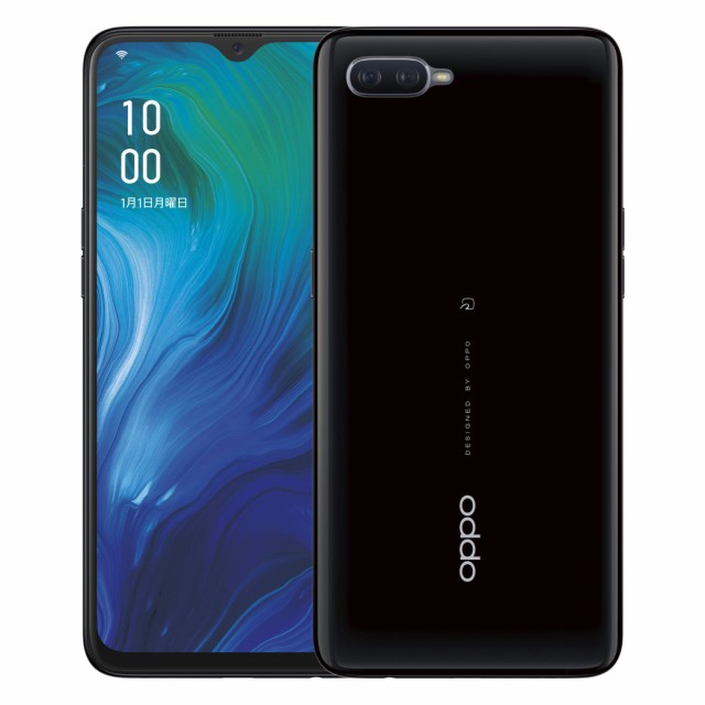 【中古】 ブラック_単品 OPPO Reno A mvno ブラック 【日本品】の通販は