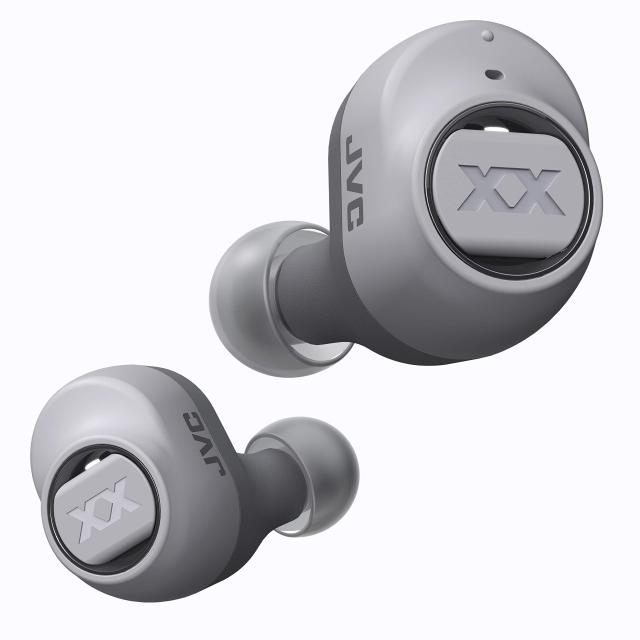 【中古】 グレー_イヤホン単品 JVC HA-XC50T-H 完全ワイヤレスイヤホン XXシリーズ 本体質量5.6g小型軽量ボディ 最大14時間再生 防水・防塵・耐衝撃のタフボディ Bluetooth Ver5.0対応 グレーの通販は