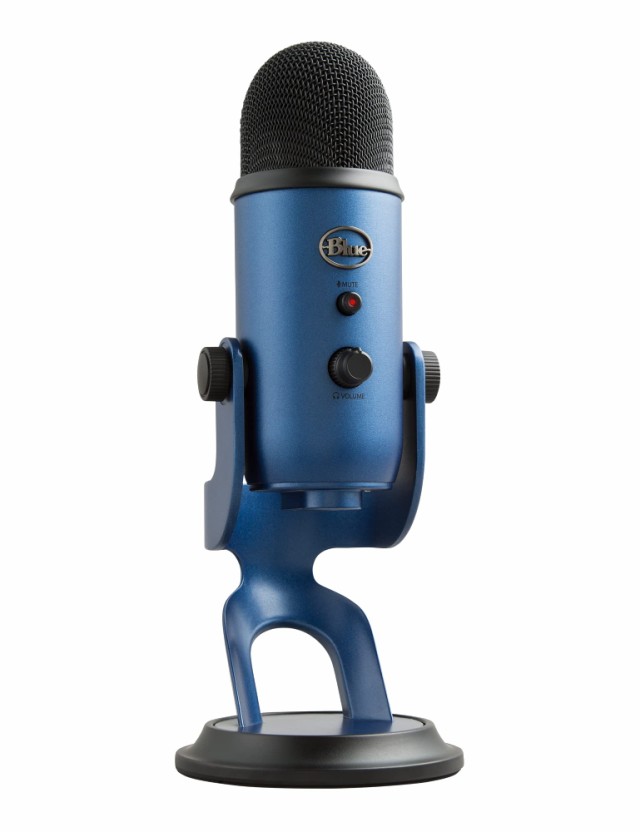 【中古】 ミッドナイトブルー Logicool G Blue Yeti ゲーミングマイク BM400MB USB コンデンサーマイク ゲーミング 実況 ストリーミング