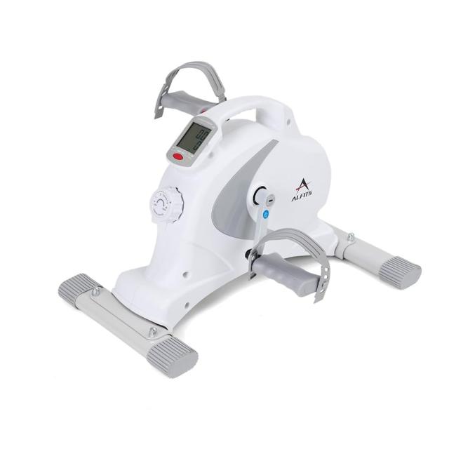 【中古】 ホワイト_負荷8段階 アルインコ(ALINCO) フィットネスバイク エアロマグネティックバイク ミニ 8段階負荷 大型液晶メーター 省スペース AFB2018W 静音 組立簡単 簡単移動 テレワーク 在宅 23,892円