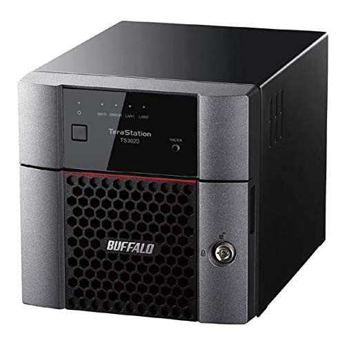 【中古】 バッファロー TS3220DN0202 TeraStation TS3220DNシリーズ 2ベイデスクトップNAS 2TB