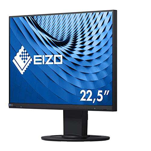 【中古】 ブラック EIZO 22.5型フレームレスモニターFlexScan EV2360-BK(1920×1200/アンチグレアIPS/疲れ目軽減/ブラック/5