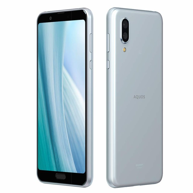 【中古】 A(ムーンブルー) SHARP SIMフリースマホ AQUOS sense3 plus ムーンブルー SH-M11-A