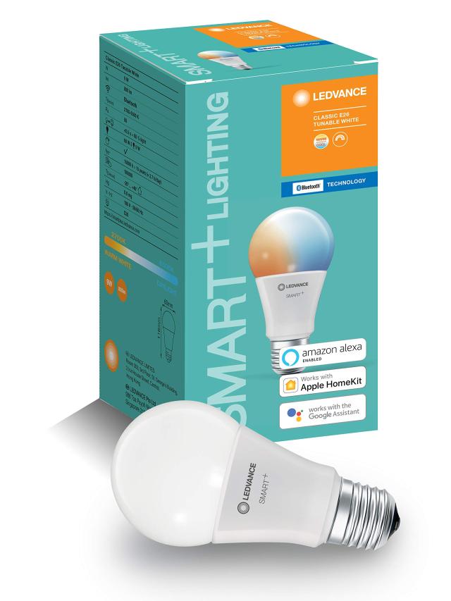 【中古】 調光・調色 LEDVANCE SMART+【 Japan 限定販売 スマートLED電球】 Apple HomeKit/Google Home/Siriと互換性のあるスマートLED電球 Bluetooth接続 調光 調色E26口金 800lm 9W 追加器具不要の通販は