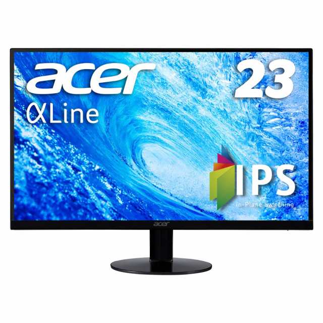 【中古】 Acer モニター ディスプレイ AlphaLine 23インチ SA230Abi フルHD IPS FreeSync フレームレス HDMI D-Sub ブルーライト軽減 薄