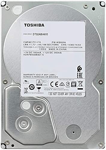 【中古】 東芝 3.5インチ 内蔵 HDD 6TB SATA 6Gbps 省電力 DT02ABA600