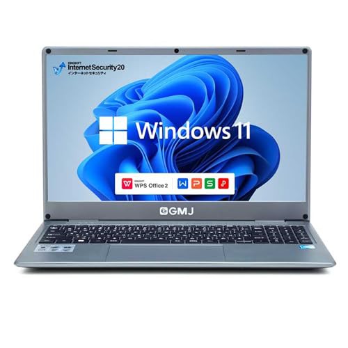 【中古】 GM-JAPAN ノートパソコン 【 Windows 11 】【 Office 搭載 】 薄型 ノートPC 15.6インチ メモリ 8GB / SSD 256GB / テンキー WP