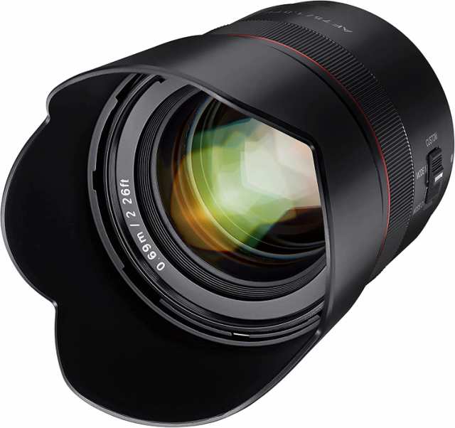 【中古】 単品_75mm F1.8 SAMYANG 単焦点レンズ AF 75mm F1.8 FE ソニー αE用 フルサイズ対応 886318