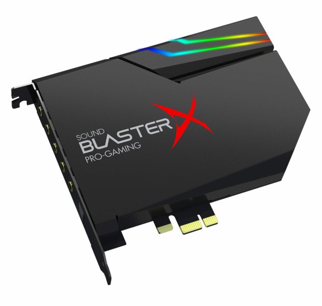 【中古】 クリエイティブ・メディア pci express x4 Sound BlasterX AE-5 Plus Dolby Digital Live/DTS Connect SBX-AE5P-BK デスクトッ